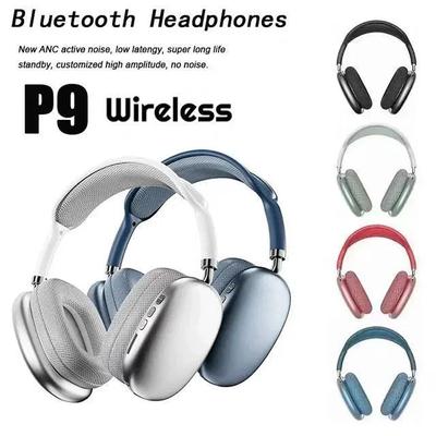 White Bluetooth 5.0 Headphones with 400mAh Battery