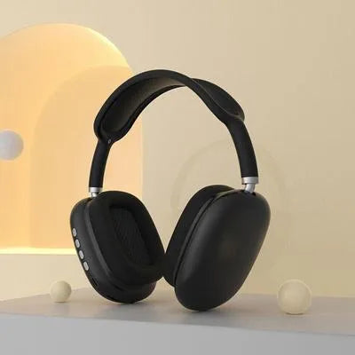 White Bluetooth 5.0 Headphones with 400mAh Battery