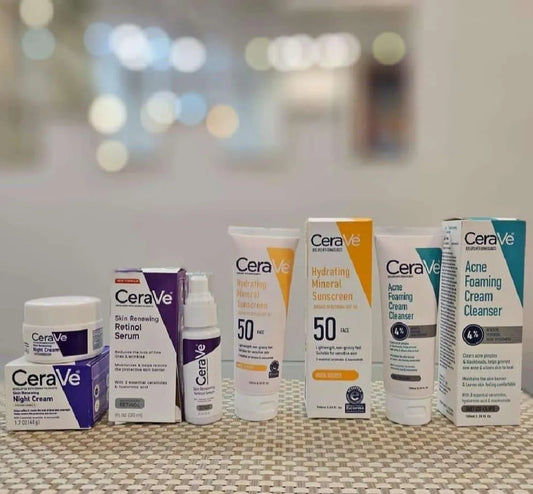 CeraVe 4-piece skin care bundle 200ml White