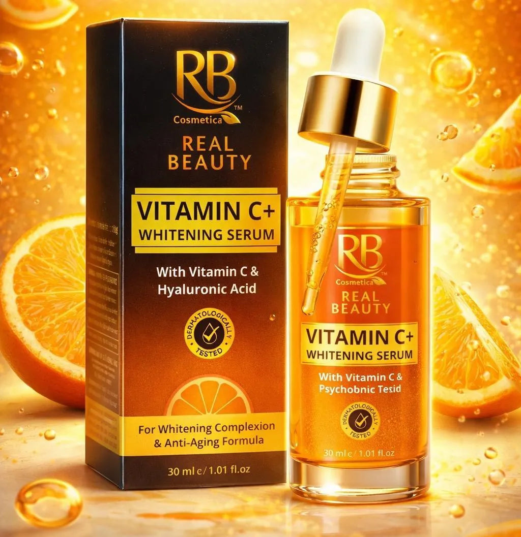 Vitamin c+ serum for glowing skin