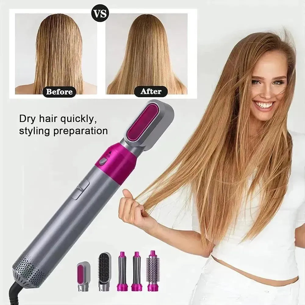 5In 1 hair styling strightner