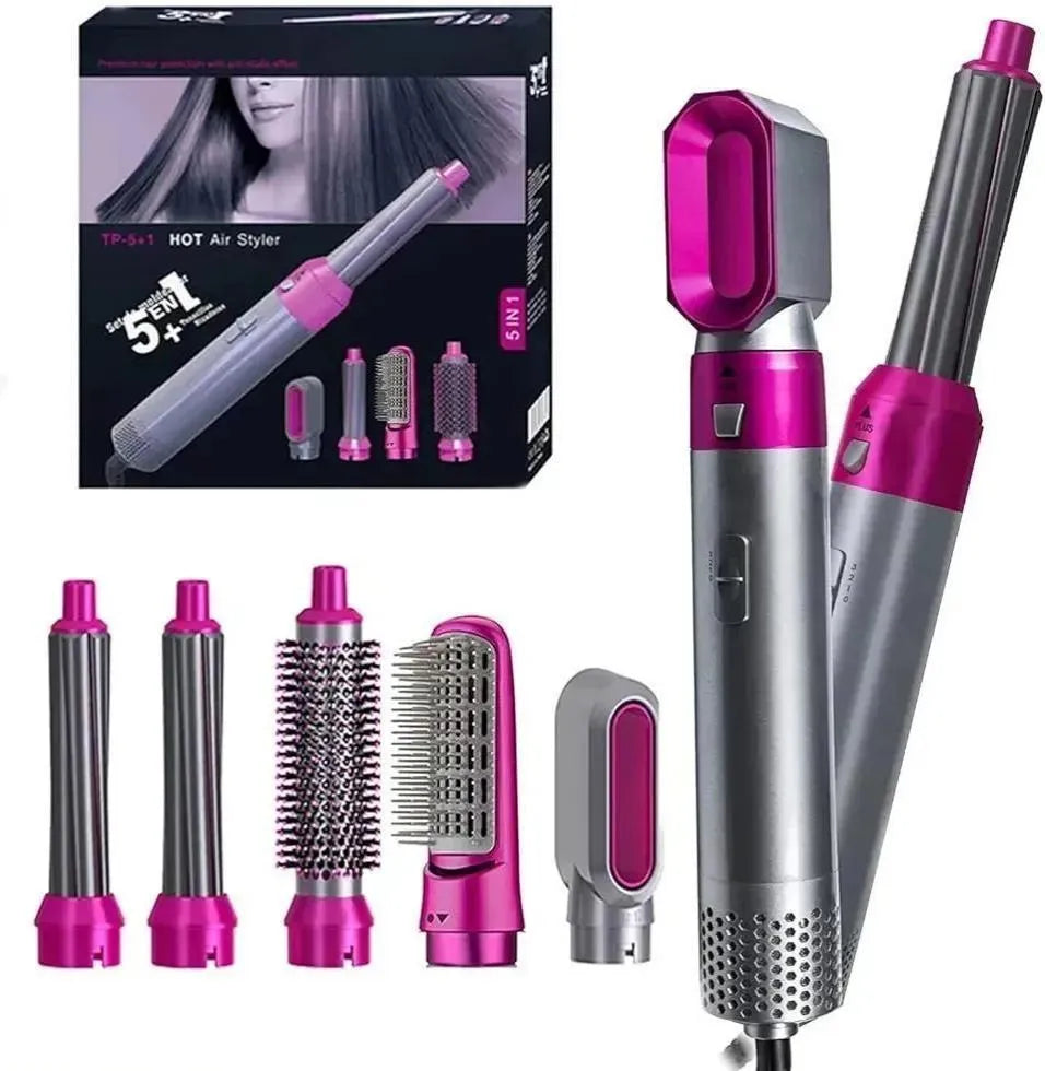 5In 1 hair styling strightner